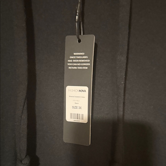 Fashion Nova Black Long Sleeve Dress - Picture 2 of 2